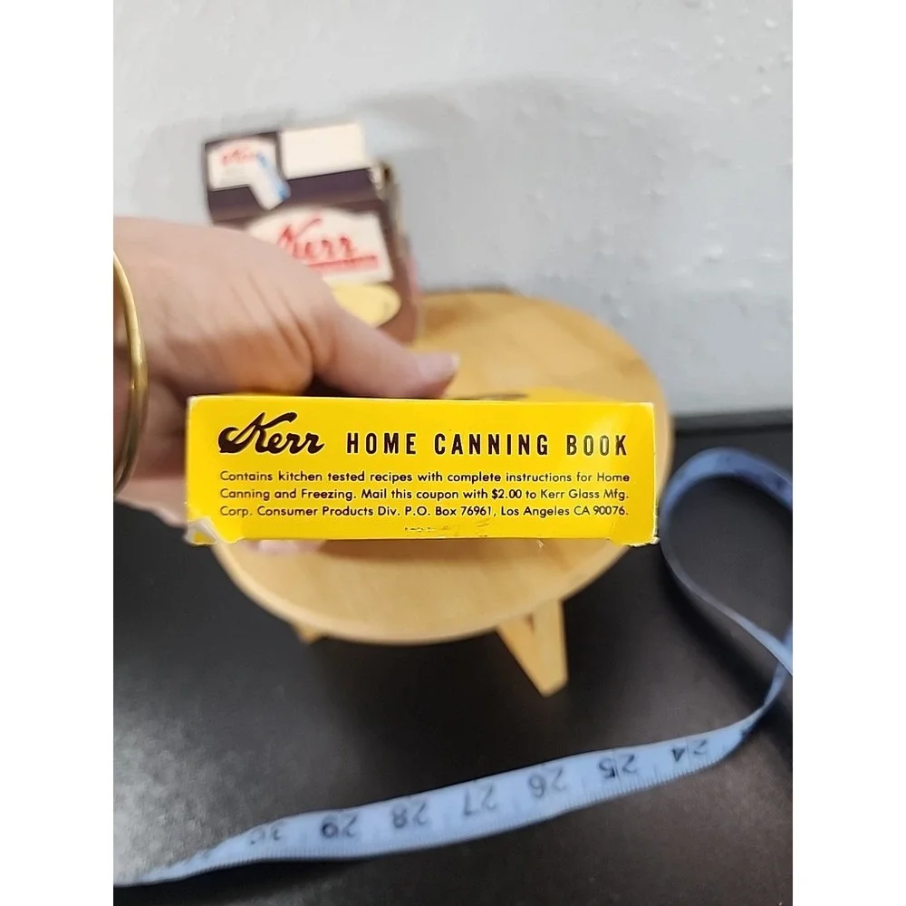 Vintage KERR Canning Lids – Small Mouth Dome Lids‎ – Box Only Decoration